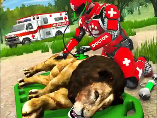 Hra Real Doctor Robot Animal Rescue online