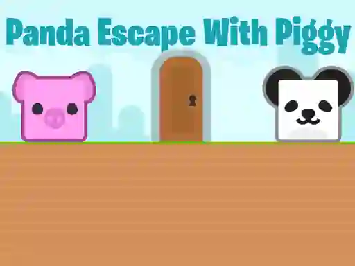 Hra Panda Escape With Piggy online