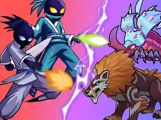 Hra Stick Ninja Survival online