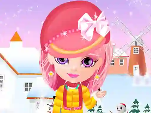 Hra Baby Halen Winter Dress Up online