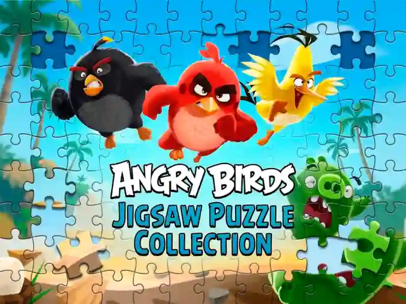 Hra Angry Birds Jigsaw Puzzle Collection online