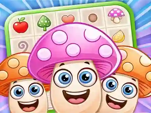 Hra Mushroom Fever Match 3 online