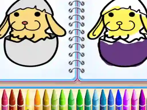 Hra Coloring Bunny Book online