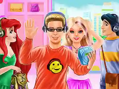 Hra Princesses High School Trends online