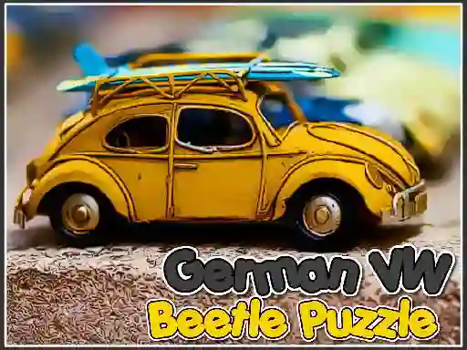 Hra German VW Beetle Puzzle online