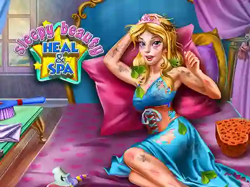 Hra Sleepy Beauty Heal and Spa online