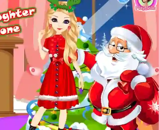 Hra Santa's Daughter Home Alone online