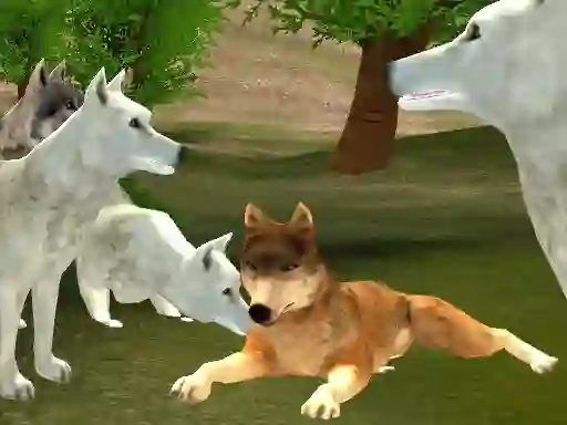 Hra Wild Wolves Hunger Attack online