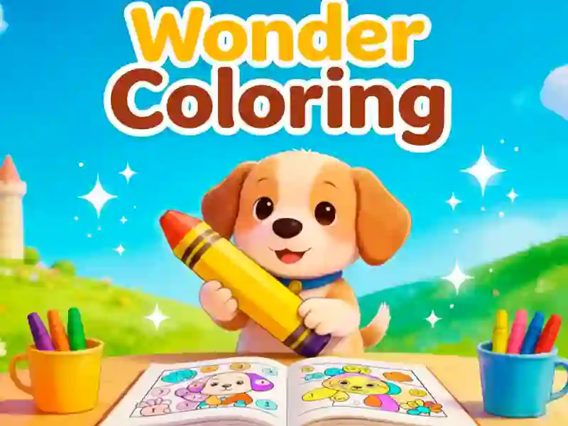 Hra Wonder Coloring online