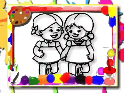 Hra Kids Coloring Time online