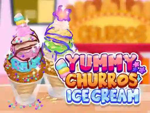 Hra Yummy Churros Ice Cream online