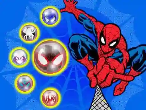 Hra Spiderman Bubble Shooter online