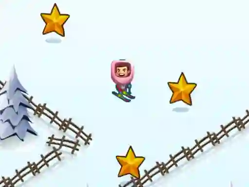 Hra Skibidi ZigZag Snow Ski online