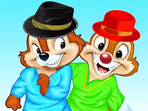 Hra Chip n Dale Dressup online