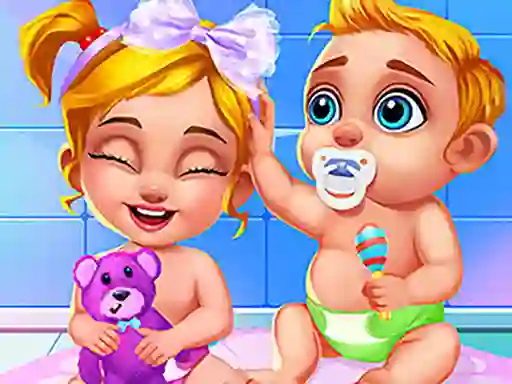Hra Newborn Sweet Baby Twins online