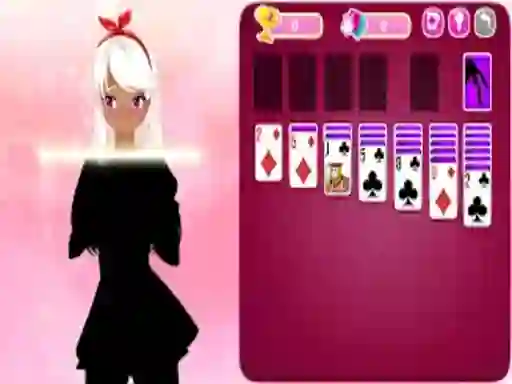 Hra Solitaire Girls 2 online