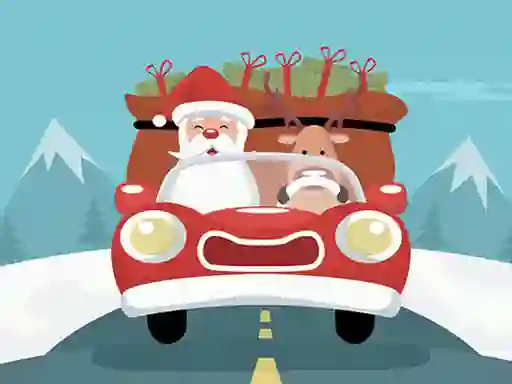 Hra Santa Giving Presents Jigsaw online