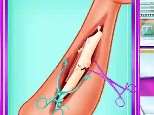 Hra Ladybug Leg Surgery online