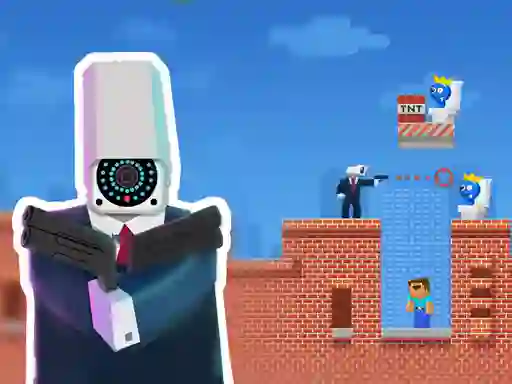 Hra Cameraman vs Toilets Puzzle online