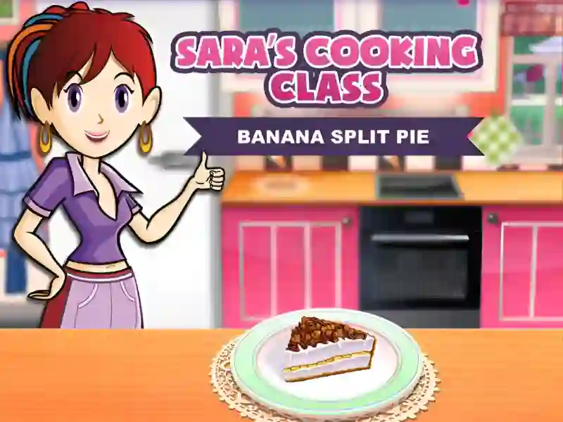 Hra Banana Split Pie: Sara`s Cooking Class online