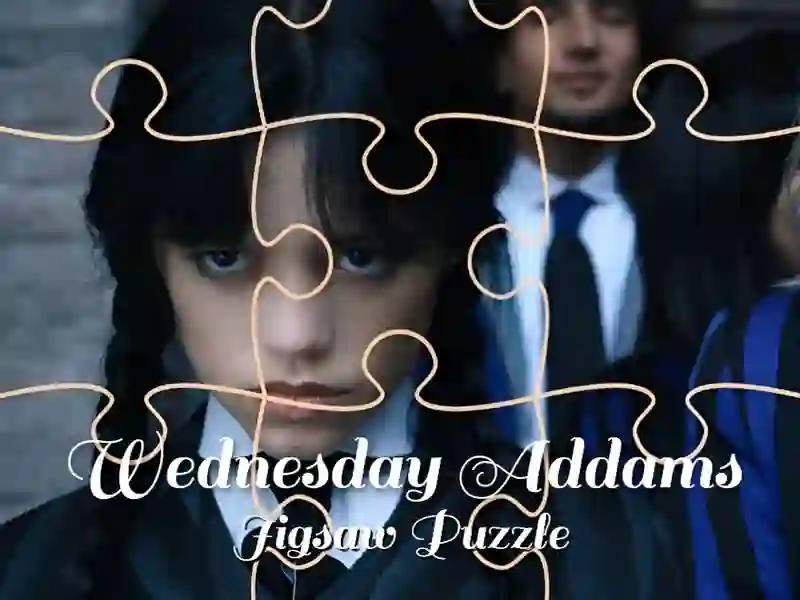 Hra Wednesday Addams Jigsaw Puzzle online