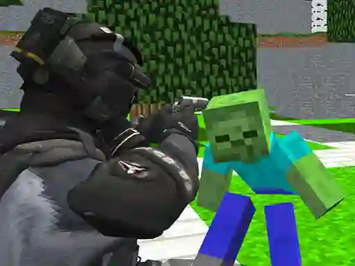 Hra Counter Craft Zombies online