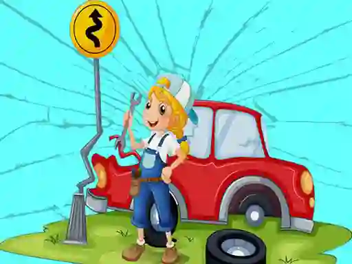 Hra Broken Cars Jigsaw online