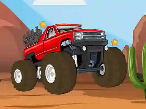 Hra Monster Truck Hidden Stars online