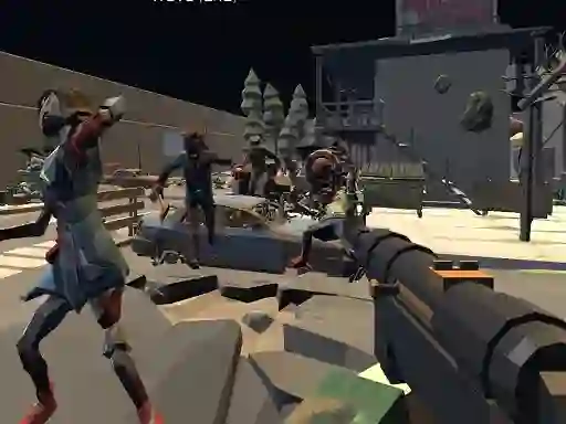 Hra Zombie Virus FPS online