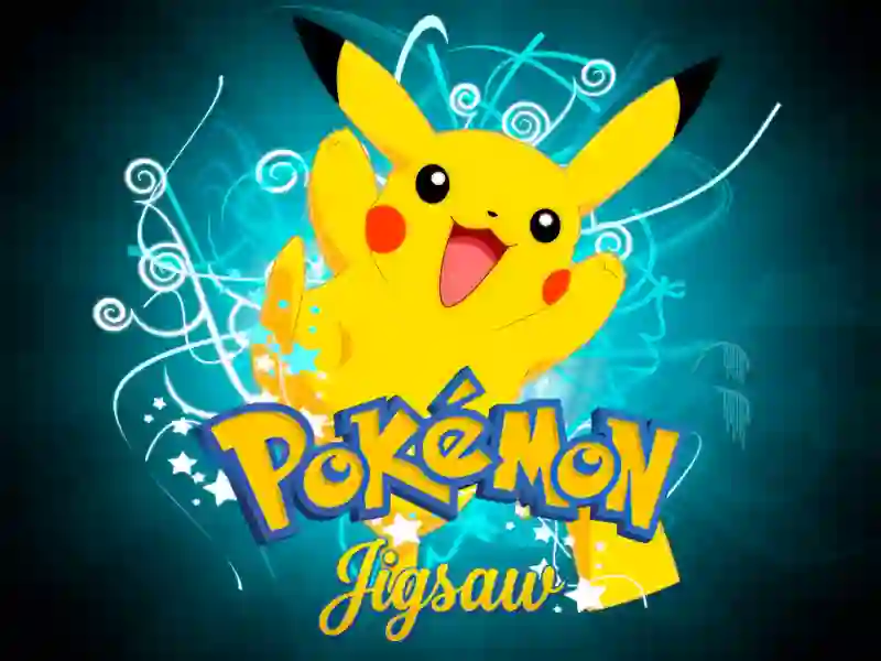 Hra Pokemon Jigsaw online