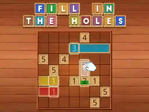 Hra Fill In the holes online