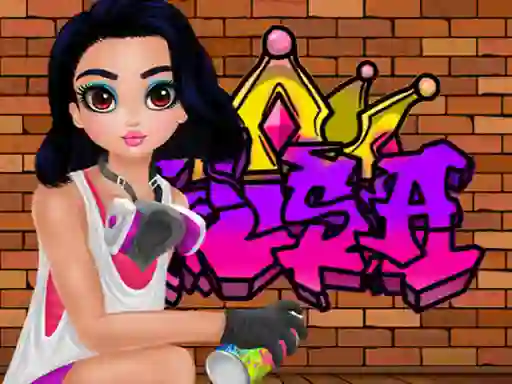 Hra Princess Cool Graffiti online