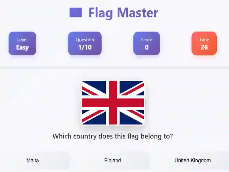 Hra Flag Masters online