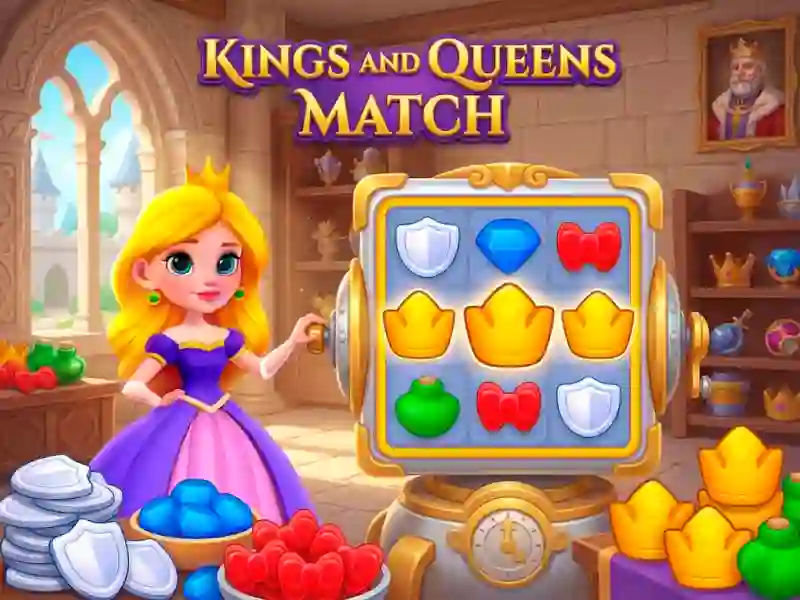 Hra Kings and Queens Match online