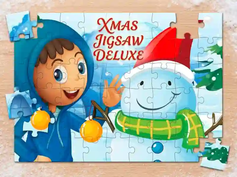 Hra Xmas jigsaw deluxe online