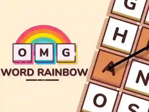 Hra Omg Word Rainbow online
