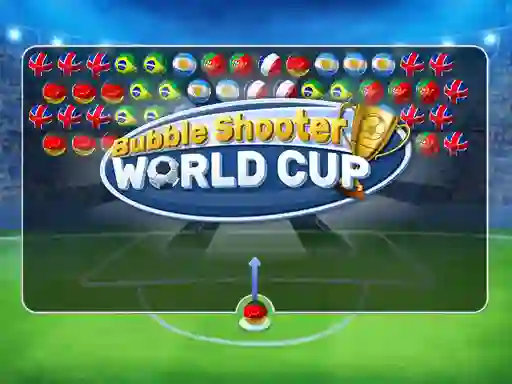 Hra Bubble Shooter World Cup online