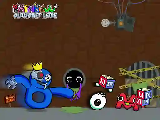 Hra Rainbow Alphabet Lore online