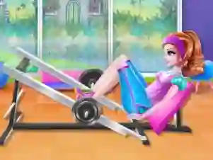 Hra Princesses: fitness against fat online