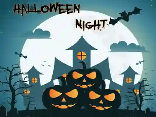 Hra Halloween Night Jigsaw online