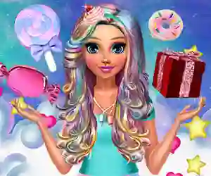 Hra Katie's Candy Look online