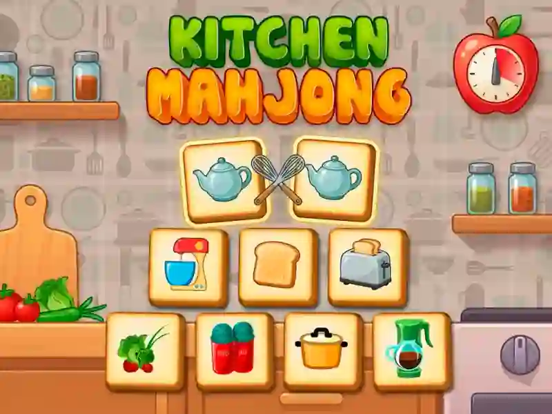 Hra Kitchen mahjong online