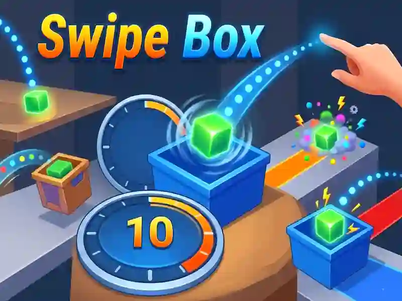 Hra Swipe Box online