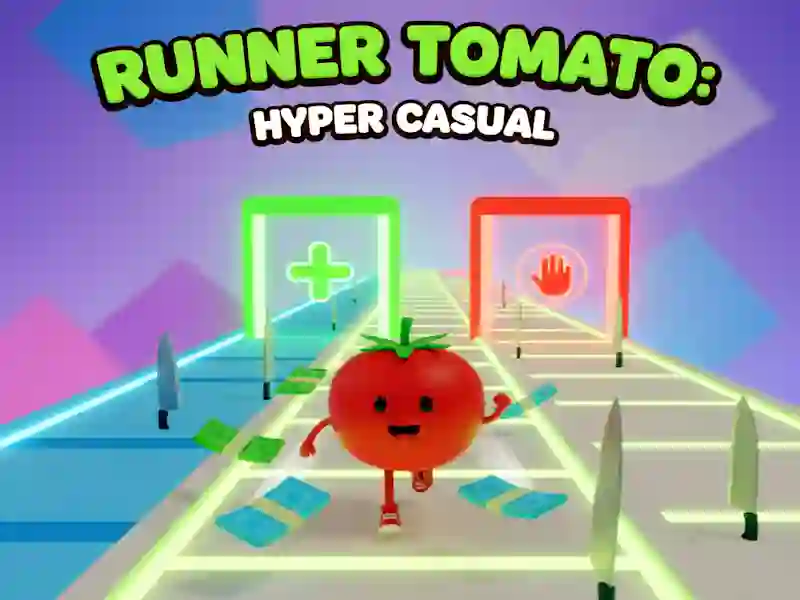 Hra Runner Tomato: Hyper Casual online