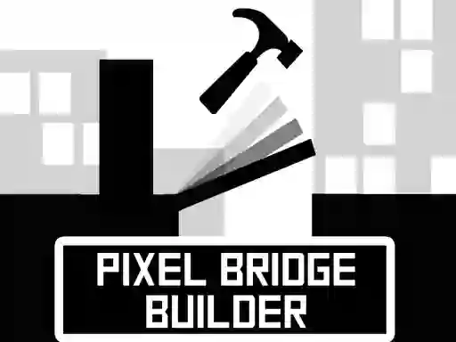 Hra Pixel bridge builder online