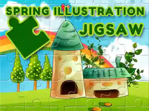 Hra Spring Illustration Jigsaw online