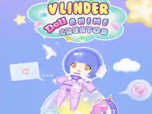 Hra Vlinder Anime Doll Maker online