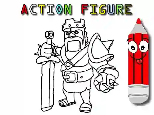 Hra Back To School: Action Figure Coloring online