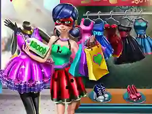 Hra Dotted girl realife shopping online