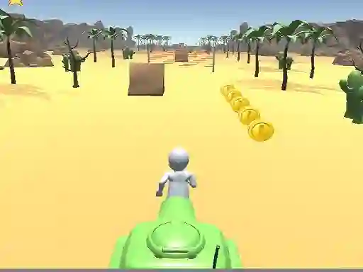 Hra 3D Desert Parkour online